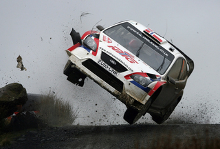 Illustration for article titled WRC Most Spectacular Crashes